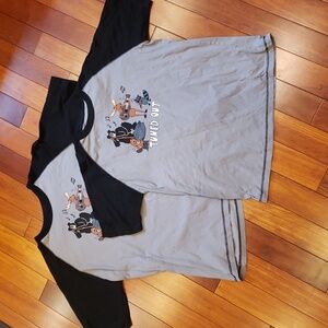 Lazy One Sleep Shirts. Men's XL and Men's M. "Tuned Out"